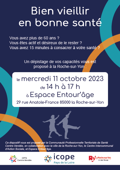 Dépistage ICOPE 11 octobre 2023